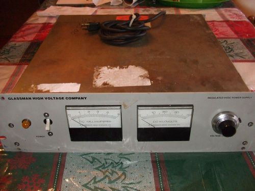 Glassman high voltage power supply Series LG PS/LG40P3.5 To 40KV/3.5mA 115VAC