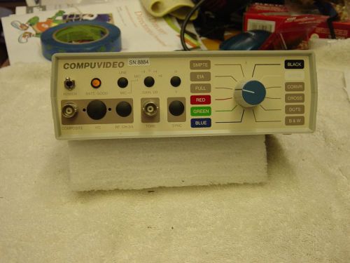 COMPUVIDEO SVR-7000C VIDEO AUDIO GENERATOR