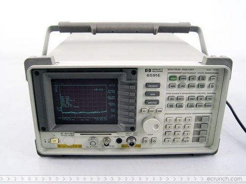 HP AGILENT 8591E RF SPECTRUM ANALYZER 1.8 GHZ OPTIONS 004 021 101 105 130 140