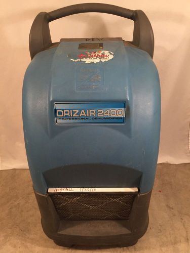 DRI-EAZ DRIZAIR 2400 / LGR /DEHUMIDIFIER / ONLY 3495.3 TOTAL HOUR!!!