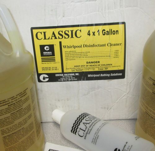 Classic whirlpool disinfectant/cleaner liquid 4 gallons for sale