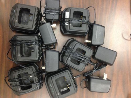 VAC-810  Vertex/Yaesu two way radio Rapid Charger OEM  - lot of 6 VX-160/180/420