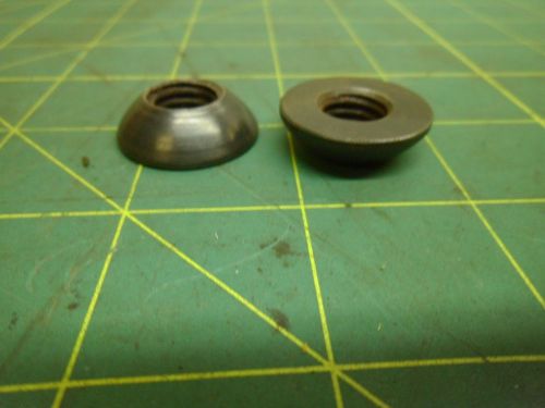 HEMISPHERICAL SPHERICAL PLATE BINDING NUTS 1/2-13 X 1&#034; OD X 5/16 (QTY 2) #52489