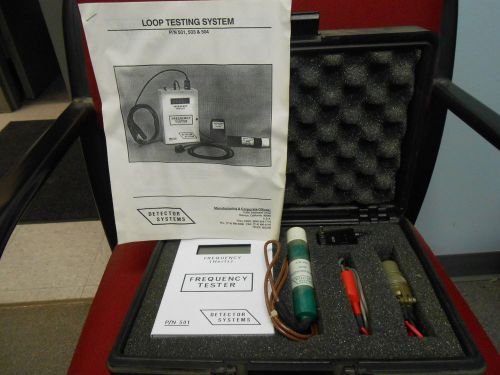 DETECTOR SYSTEMS LOOP TESTING SYSTEM P/N 501 IN ORIGINAL BOX W/ MANUAL