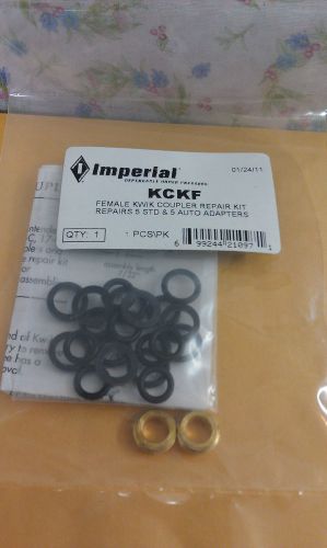 Imperial, Female Kwik Coupler Repair Kit, Repairs 5 Standard &amp; 5 Auto Adapters