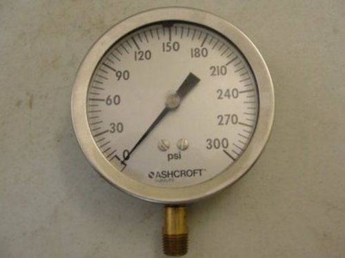 5365 New-No Box, Ashcroft  Pressure Gauge 0-300psi