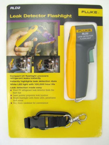 Fluke RLD2 HVAC/R UV Leak Detector Flashlight