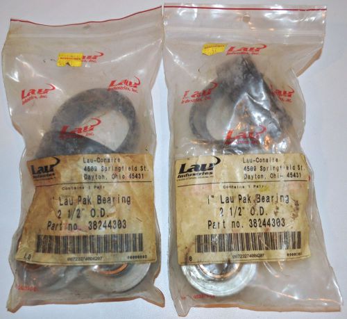 TWO (2) - LAU - 38244303 - 1&#034; Pak Bearing - 2&#034; Outside Diameter Two Pairs