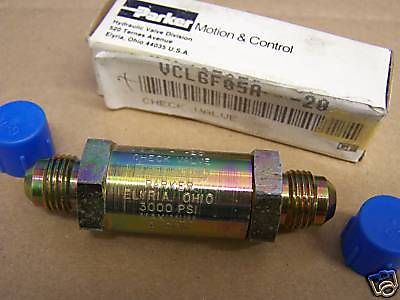 Parker Check Valve 3000 PSI VCL 6F 05A-20