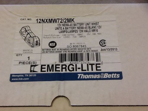 Vapour-proof Emergi-Lite 12NXMW72/2MK