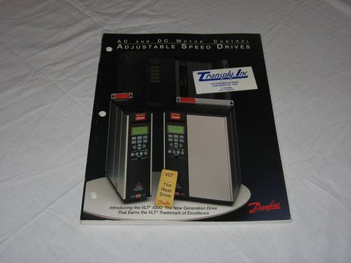 DANFOSS AC/DC Controls Adjustable Speed controls Industrial Supply Catalog