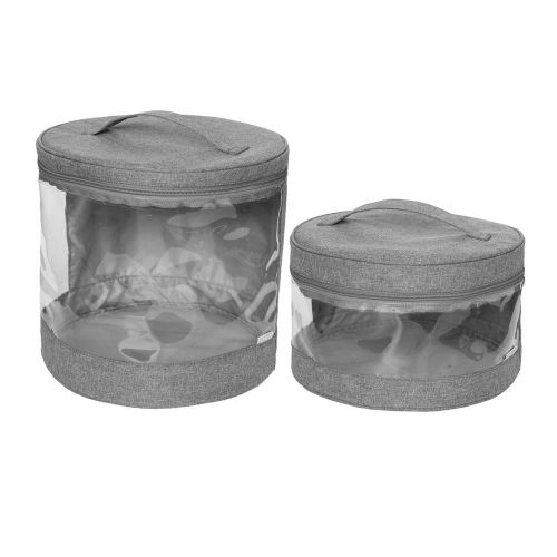 Clear storage bin set for sale