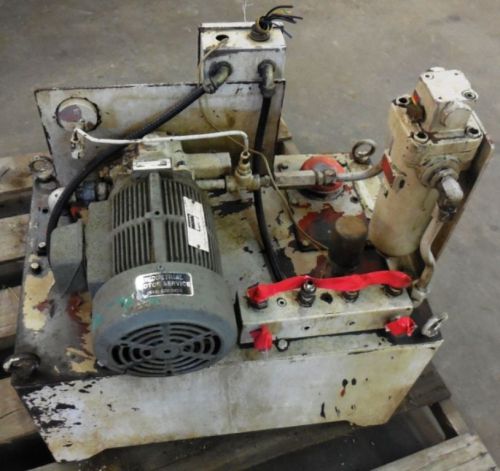 MEIDEN / NACHI LTF70-NR OIL HYDRAULIC SYSTEM PUMP TANK, USED