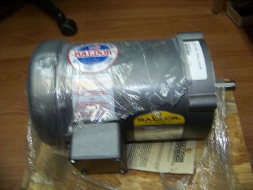 BALDOR ELECTRIC MOTOR  VM3541, SPEC 34A63-255, 3/4HP 3PH 230/460V 56C F, 3450RPM