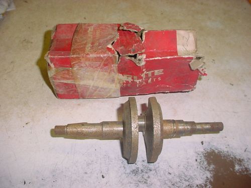 NOS Homelite XLS21A Pump Points Crankshaft 67168-2 SXL925 XL98A CHAINSAW PARTS