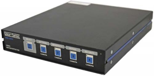 Digi-spec vmd-2004 4-input/output 4-alarm camera switcher video motion detector for sale