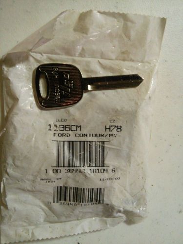 ilco key blanks 1196CM ford contour lot of 10