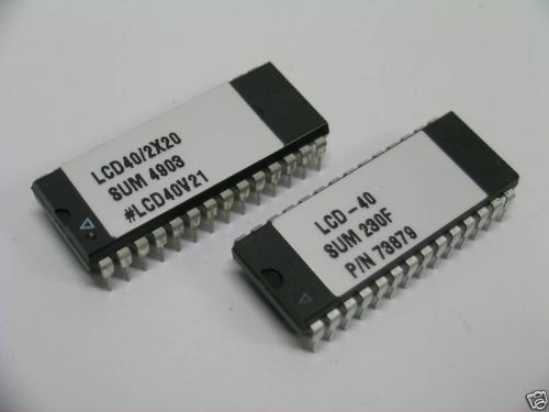 FIRE-LITE ROM1-LCD40V2.0 ROM CHIP LCD-40 ANNUNICATOR