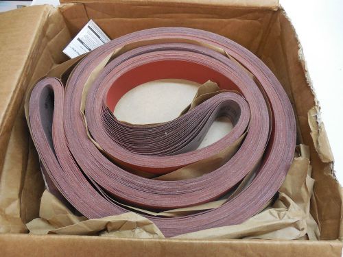 3M CLOTH 707E BELTS 1-1/2&#034;x132&#034;x P180 GRADE POLISHING SANDING FINISHING QTY-45