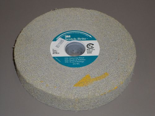 3M SCOTCHBRITE EXL DEBURRING WHEEL 6X1X1 8A-MEDIUM 13617