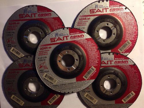 4 1/2&#034; SAIT TYPE 27 GRINDING WHEELS-5 PC