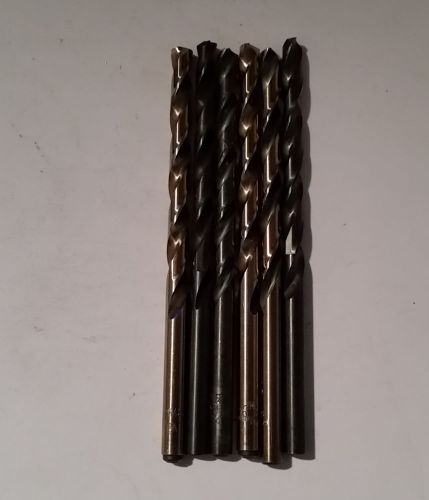 6 #6 HSS 4&#034; Long Drill Bits