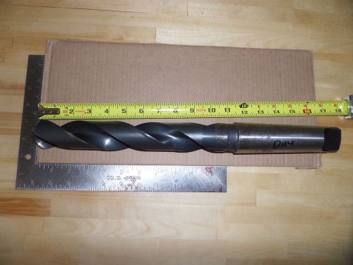 National 1-5/8&#034; Drill  Bit 5MT, 5 Morse Taper 17-1/4&#034; OAL ((#D114))