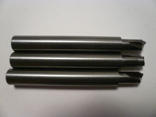 3 PCS SOLID CARBIDE COUNTER BORES STEP END MILLS DIAMETER 0.185&#034;, 0.232&#034;