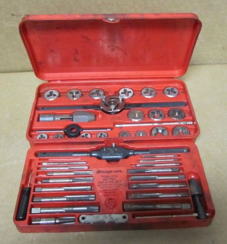 Snap On TDM117A Metric Tap &amp; Die Kit