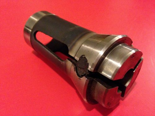 Hardinge #11C Collet 7/16&#034; Round w/chip &amp; coolant plugs