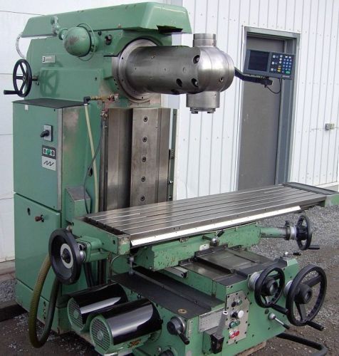 GAMBIN Horizontal/Vertical milling machine