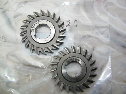 2-pcs - moon - straight side milling cutters- 3 x 3/8 x 1, k90 usa for sale