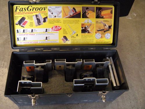 Malco FasGroov 1 in. Ductboard Shiplap Tool Kit - FGSLK