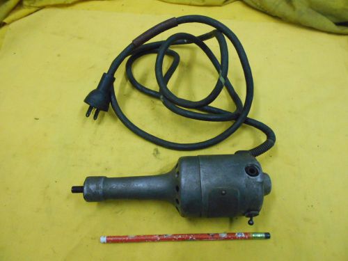 VINTAGE DUMORE HAND GRINDER electric machine shop die tool PRTS or REPAIR