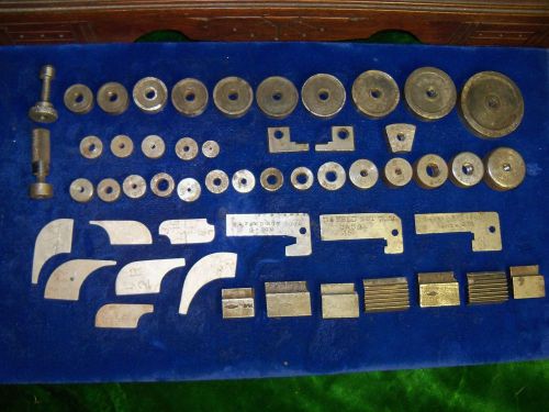 50+ machinist tooling plug pin gauges set up blocks cylinder thread ring gage nr for sale