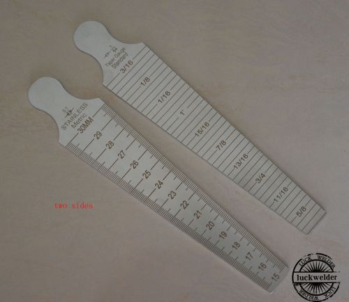 Taper welding gauge gage 15-30mm test ulnar welder inspection inch and metric for sale