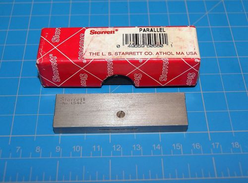 Starrett Adjustable Parallel # 154 C W/ Box