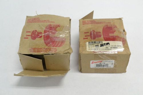 LOT 2 NEW BROWNING Q1 1 1/4 HUB SPLIT TAPER BUSHING 1-1/4IN BORE B260270