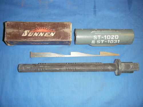 Sunnen Hone Mandrel 1020 - New Old Stock with Truing Sleeve, Box, Wedge &amp; Stone