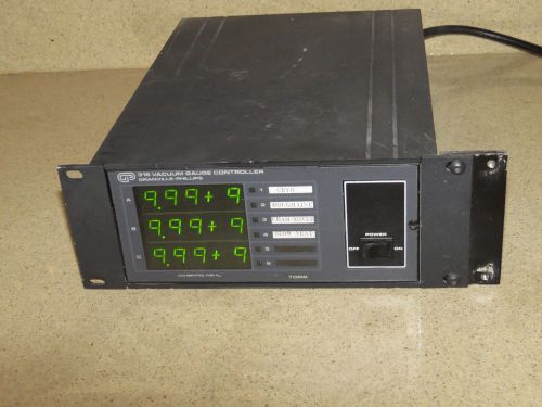 GRANVILLE PHILLIPS 316 VACUUM GAUGE CONTROLLER