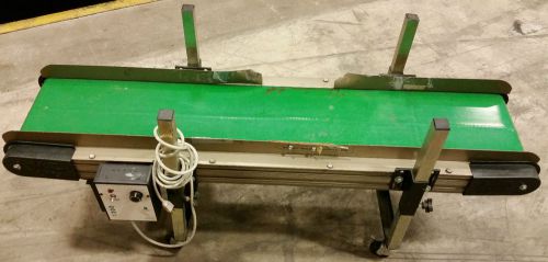 64&#034; Budget Molders Supply 1/4 HP 1200 Series Variable-Speed Belt Conveyor