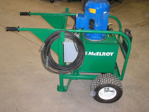 Used McElroy Hydraulic Power Unit (HPU), HDPE Pipe Fusion Machine Welder NICE!