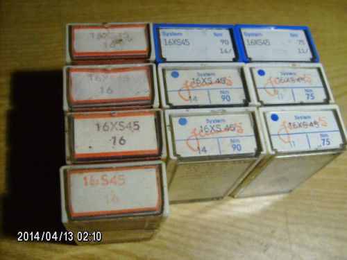 961 pc lot SCHMETZ &amp; SUPERIOR sewing machine needles 16xS45