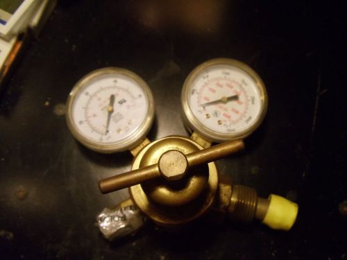 Smith regulator argon gas regulator gauge h1957b-580 used for sale