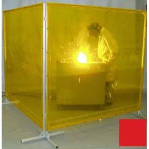 Goffs welding screen, 6&#039;w x 6&#039;h - red - lightweight - blocks 100% uv new in box for sale