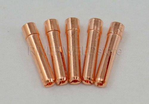 10N24MS 5/64&#034; TIG Collet Stubby Fit TIG Welding Torch PTA DB SR WP 17 18 26, 5PK