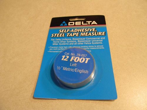 Delta/Biesemeyer 79-057 12&#039; LH tape 1/2&#034; M/English markings