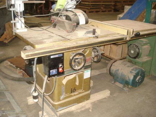 Powermatic Model 66 Table Saw w/ Power Feeder