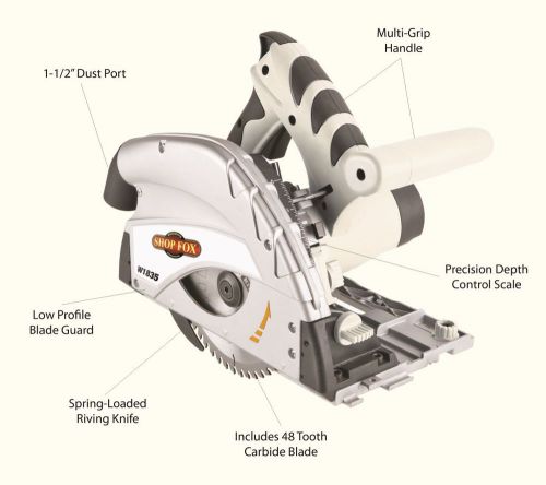 New SHOP FOX W1835 Track Saw / Free Shipping!!!!