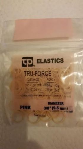 PROFESSIONAL ORTHODONTIC ELASTIC BANDS(TP ORTHODONTICS TRU-FORCE ELASTICS)3.5oz